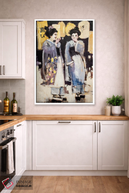 تابلو دکوراتیو شادی اثر مری پرت - D4W