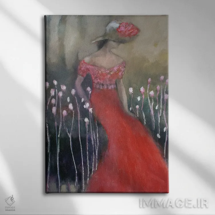 تابلو دکوراتیو میدان نور اثر مری پرت - نمای روبهرو روی دیوار