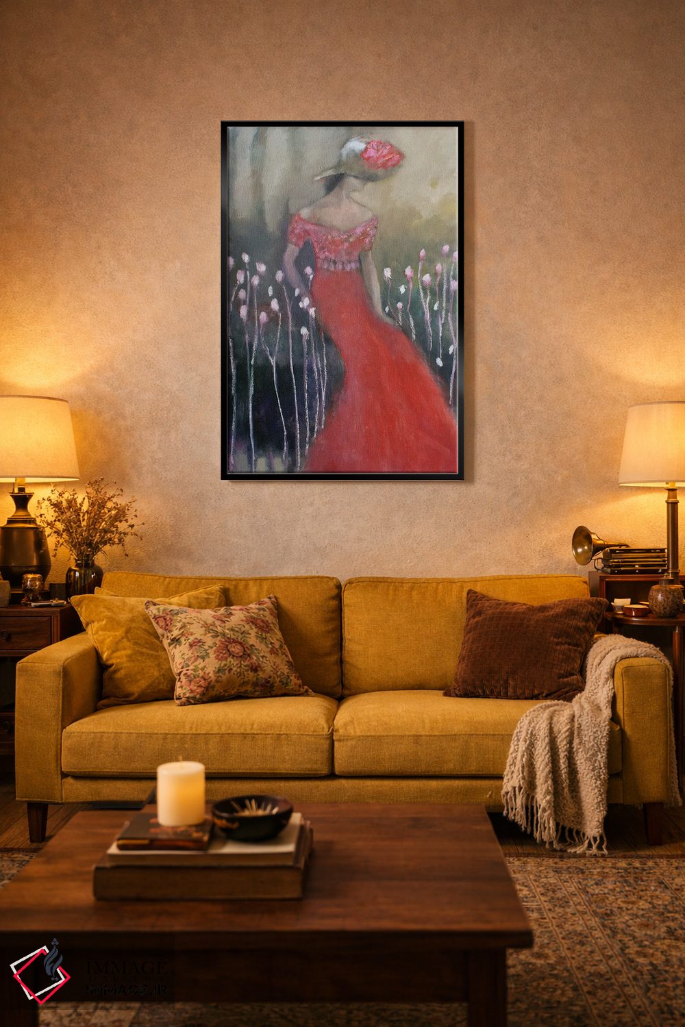 تابلو دکوراتیو میدان نور اثر مری پرت - D5B