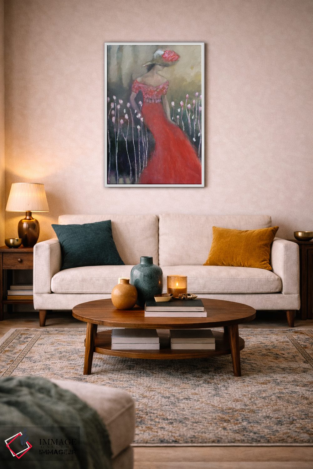 تابلو دکوراتیو میدان نور اثر مری پرت - D3W