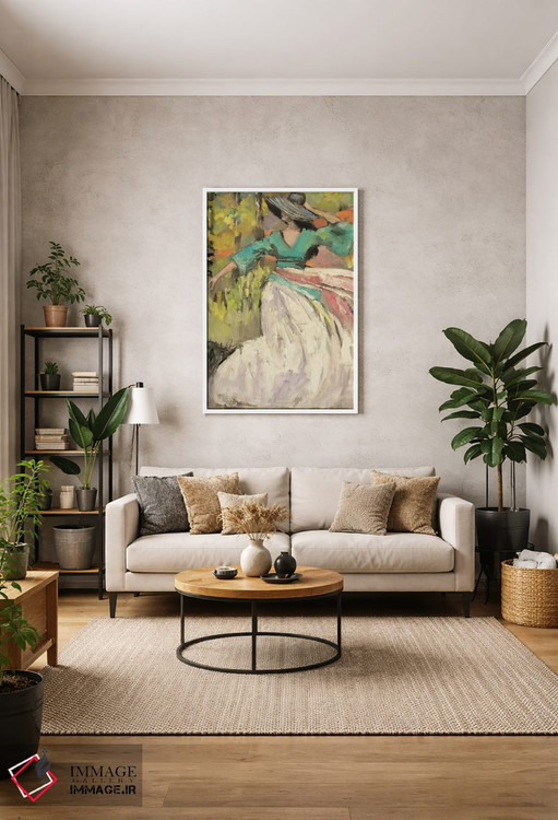 تابلو دکوراتیو باد وزیده اثر مری پرت - D1W