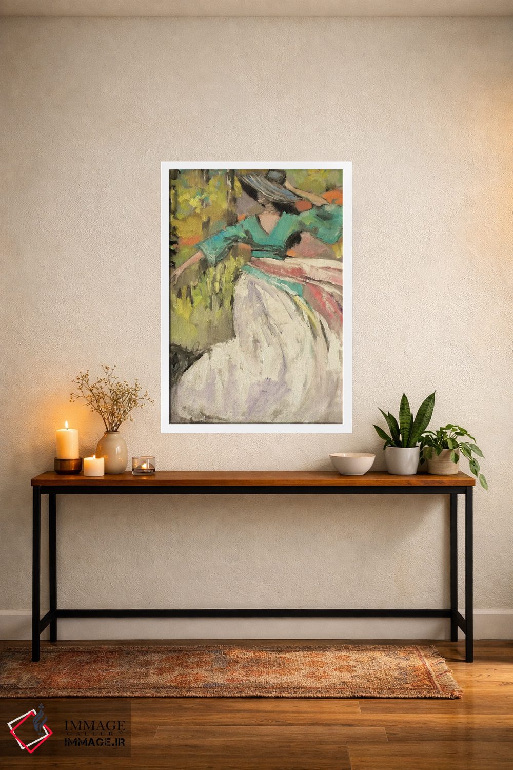 تابلو دکوراتیو باد وزیده اثر مری پرت - D3W