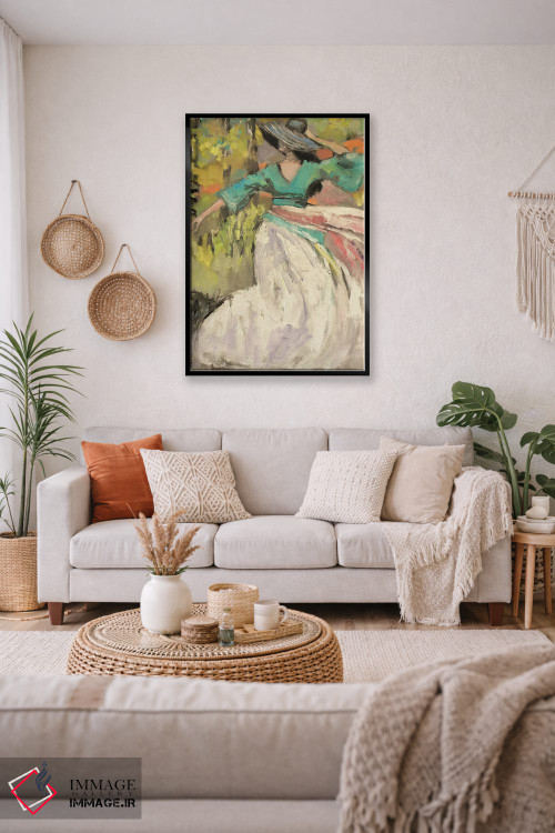 تابلو دکوراتیو باد وزیده اثر مری پرت - D4B