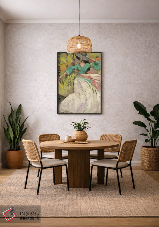 تابلو دکوراتیو باد وزیده اثر مری پرت - D5B