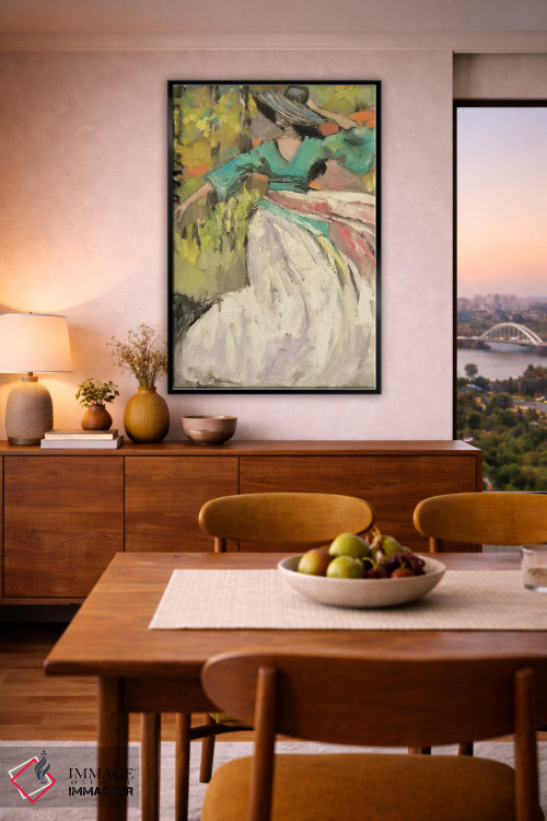 تابلو دکوراتیو باد وزیده اثر مری پرت - D6B