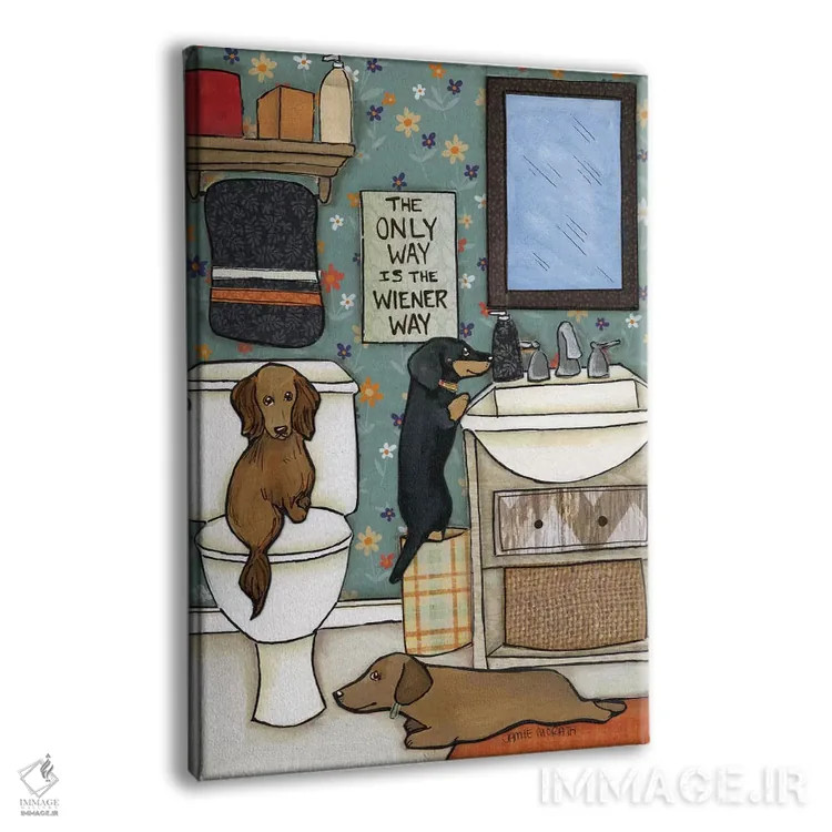 تابلو دکوراتیو تنها راه اثر جیمی موراث - نمای پرسپکتیو محصول