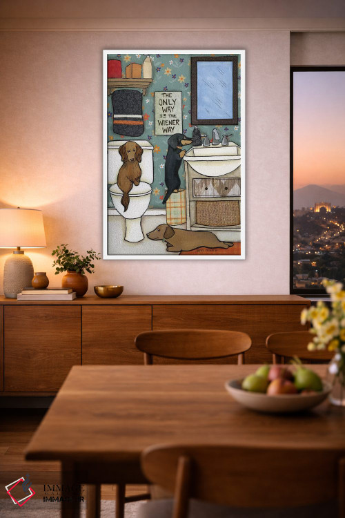 تابلو دکوراتیو تنها راه اثر جیمی موراث - D1W