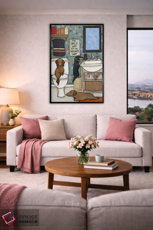 تابلو دکوراتیو تنها راه اثر جیمی موراث - D4B