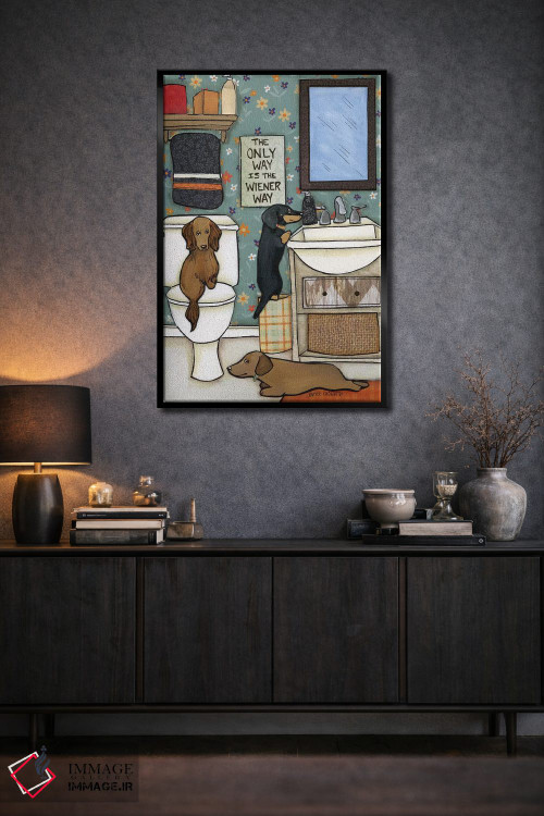 تابلو دکوراتیو تنها راه اثر جیمی موراث - D2B