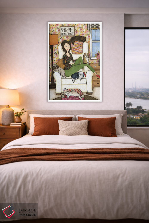 تابلو دکوراتیو شیهتز اثر جیمی موراث - D2W