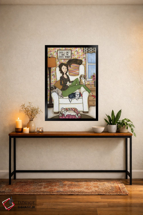 تابلو دکوراتیو شیهتز اثر جیمی موراث - D6B