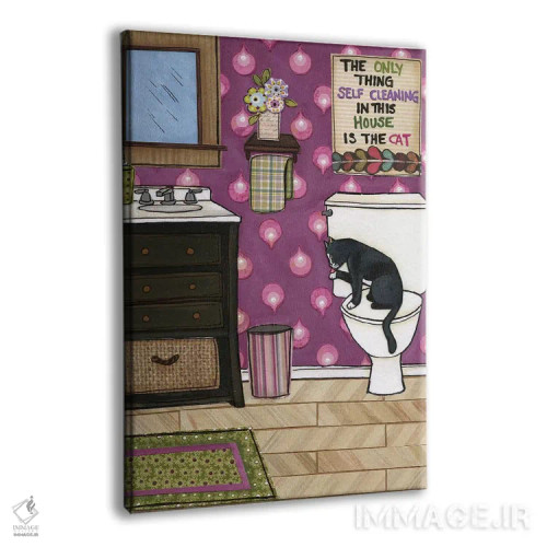 تابلو دکوراتیو خودتمیزشونده اثر جیمی موراث - نمای پرسپکتیو محصول