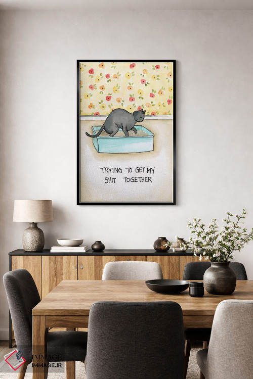 تابلو دکوراتیو جمع کن خودتو اثر جیمی موراث - D4B