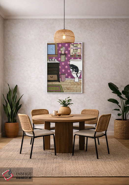 تابلو دکوراتیو خودتمیزشونده اثر جیمی موراث - D2W