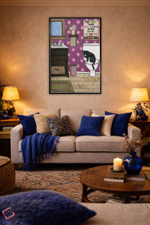 تابلو دکوراتیو خودتمیزشونده اثر جیمی موراث - D4B