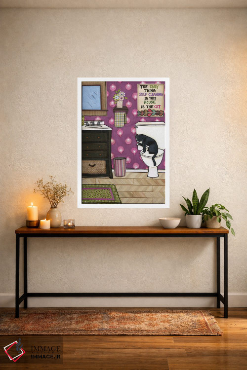 تابلو دکوراتیو خودتمیزشونده اثر جیمی موراث - D3W