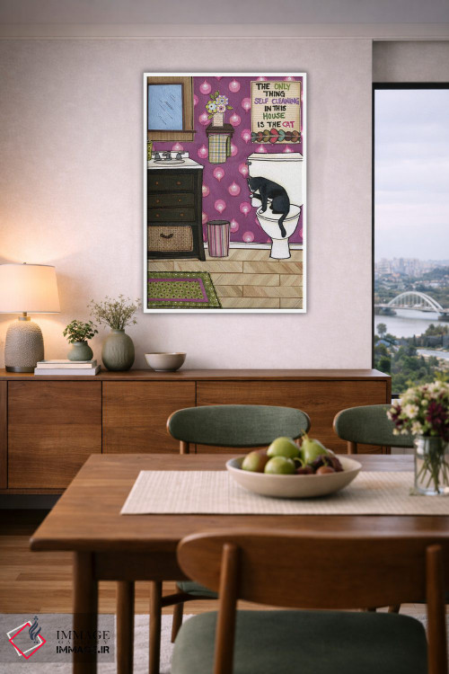 تابلو دکوراتیو خودتمیزشونده اثر جیمی موراث - D5W