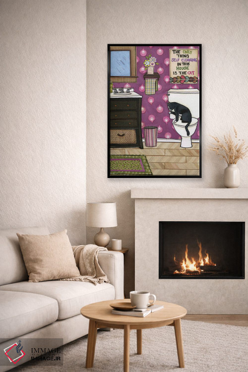 تابلو دکوراتیو خودتمیزشونده اثر جیمی موراث - D6B