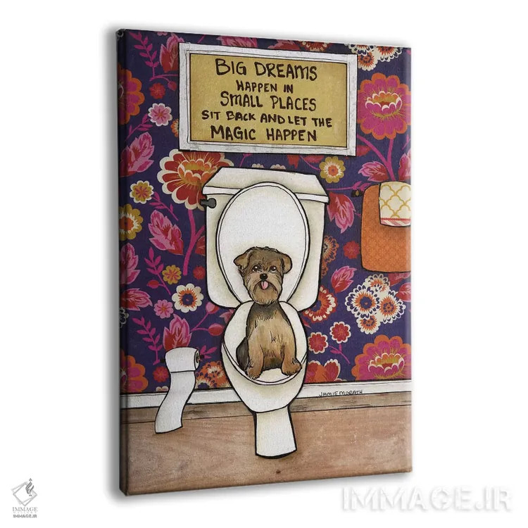 تابلو دکوراتیو رویای بزرگ اثر جیمی موراث - نمای پرسپکتیو محصول