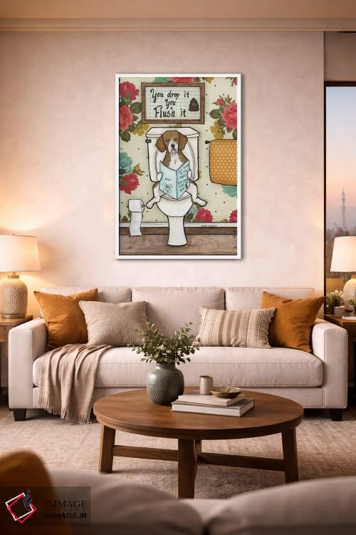 تابلو دکوراتیو سیفون رو بکش اثر جیمی موراث - D1W