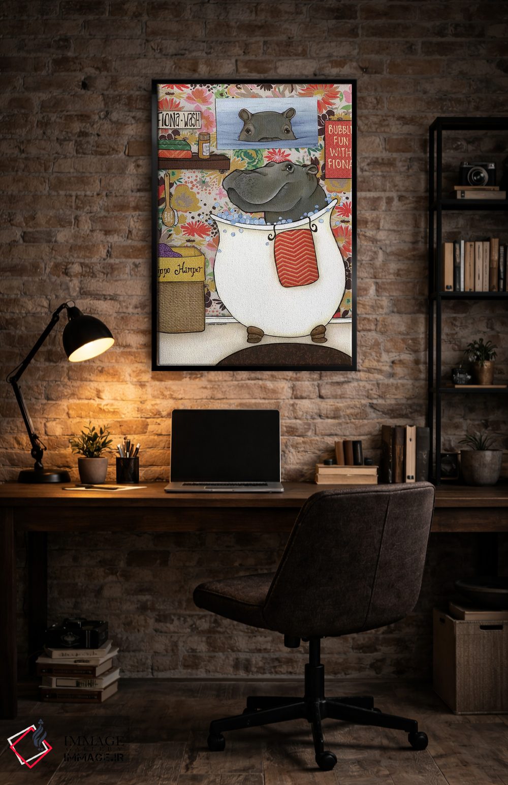 تابلو دکوراتیو فیونا اثر جیمی موراث - D6B