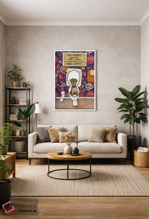 تابلو دکوراتیو رویای بزرگ اثر جیمی موراث - D1W