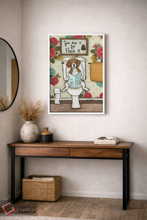 تابلو دکوراتیو سیفون رو بکش اثر جیمی موراث - D3W