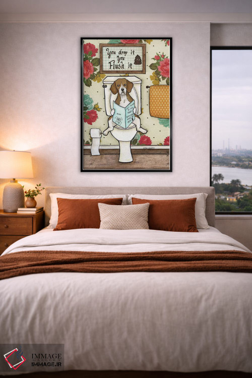 تابلو دکوراتیو سیفون رو بکش اثر جیمی موراث - D4B