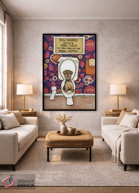 تابلو دکوراتیو رویای بزرگ اثر جیمی موراث - D2B