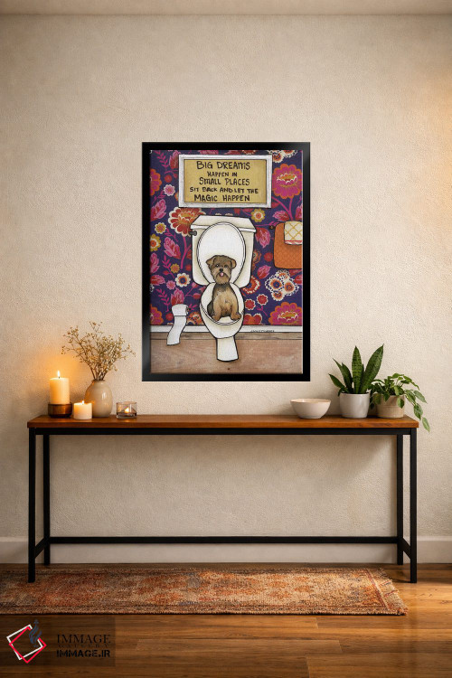 تابلو دکوراتیو رویای بزرگ اثر جیمی موراث - D5B