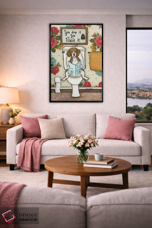 تابلو دکوراتیو سیفون رو بکش اثر جیمی موراث - D5B