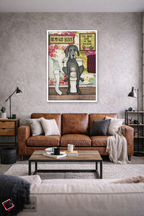 تابلو دکوراتیو وای خدای من بکی اثر جیمی موراث - D1W