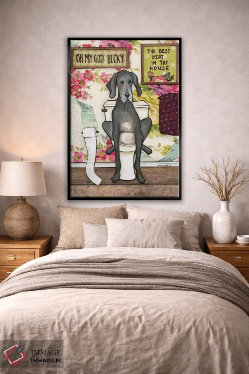 تابلو دکوراتیو وای خدای من بکی اثر جیمی موراث - D3B