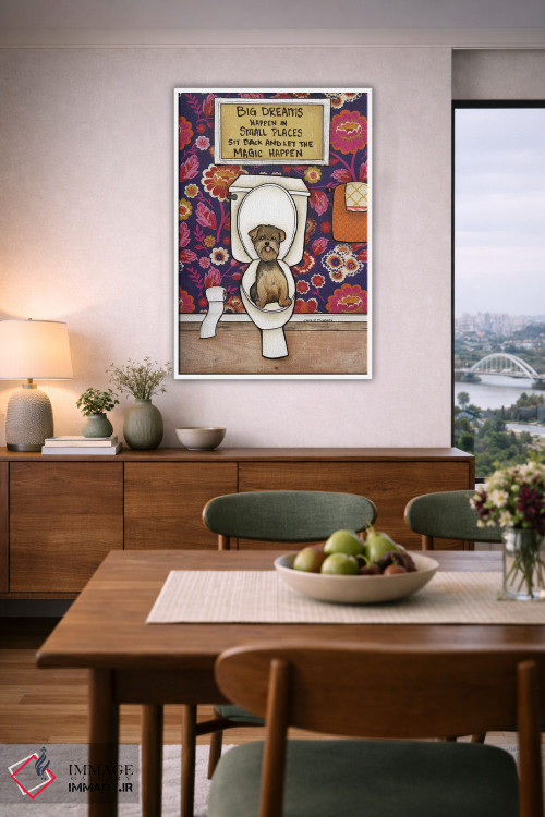 تابلو دکوراتیو رویای بزرگ اثر جیمی موراث - D6W