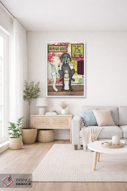 تابلو دکوراتیو وای خدای من بکی اثر جیمی موراث - D4W