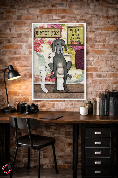 تابلو دکوراتیو وای خدای من بکی اثر جیمی موراث - D5W