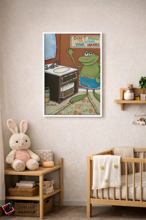 تابلو دکوراتیو شستن را فراموش نکن اثر جیمی موراث - D3W