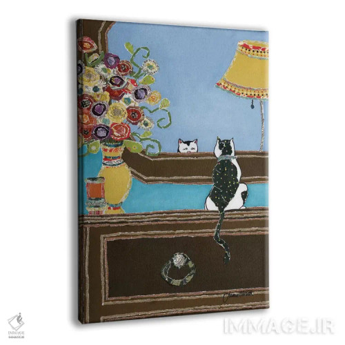 تابلو دکوراتیو من خوشگل اثر جیمی موراث - نمای پرسپکتیو محصول