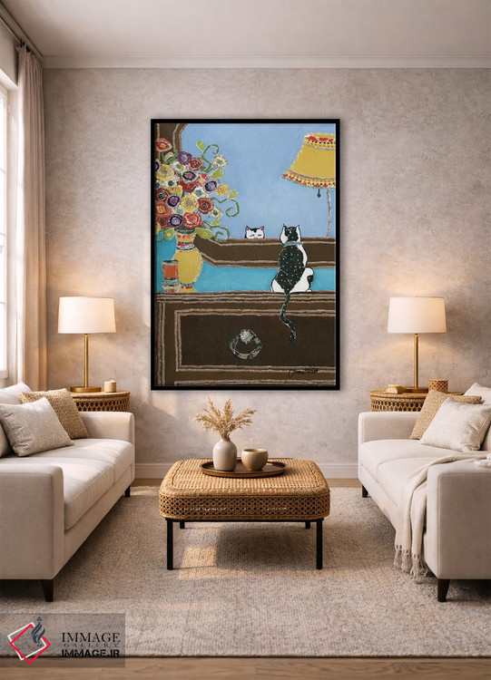 تابلو دکوراتیو من خوشگل اثر جیمی موراث - D1B