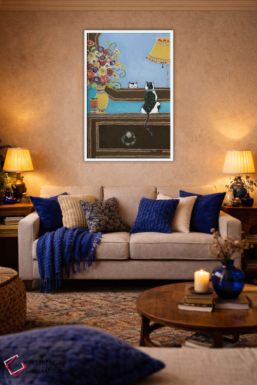 تابلو دکوراتیو من خوشگل اثر جیمی موراث - D3W