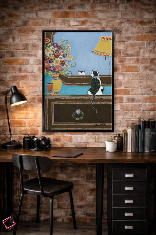 تابلو دکوراتیو من خوشگل اثر جیمی موراث - D4B