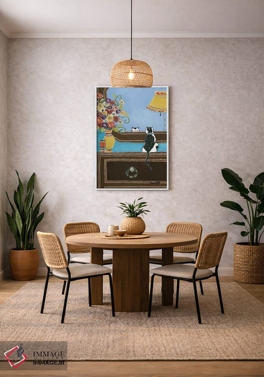 تابلو دکوراتیو من خوشگل اثر جیمی موراث - D2W