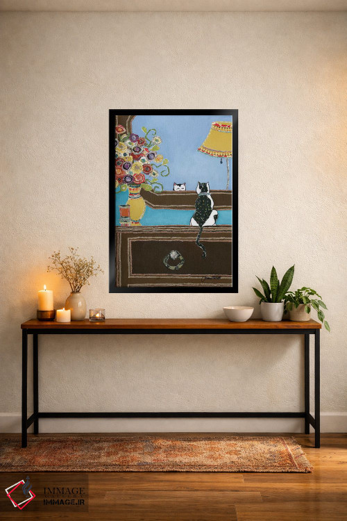 تابلو دکوراتیو من خوشگل اثر جیمی موراث - D5B