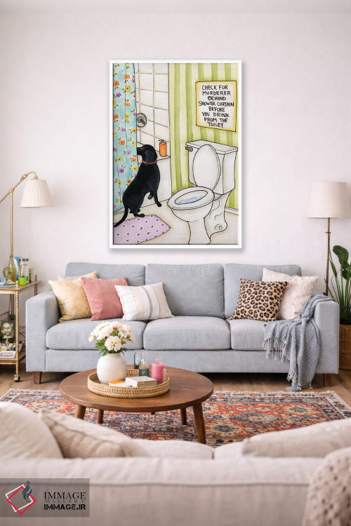تابلو دکوراتیو دنبال قاتل بگرد اثر جیمی موراث - D1W