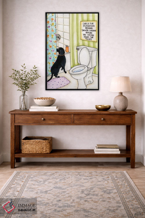 تابلو دکوراتیو دنبال قاتل بگرد اثر جیمی موراث - D5B