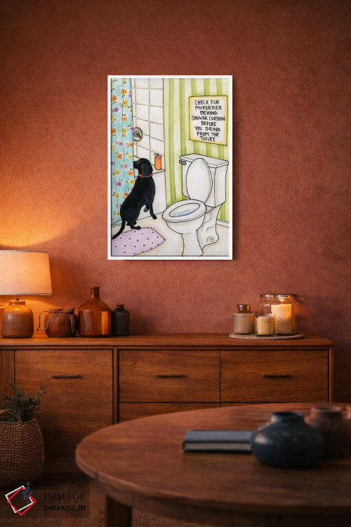 تابلو دکوراتیو دنبال قاتل بگرد اثر جیمی موراث - D3W