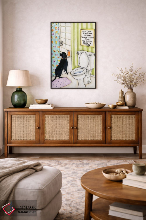 تابلو دکوراتیو دنبال قاتل بگرد اثر جیمی موراث - D4B