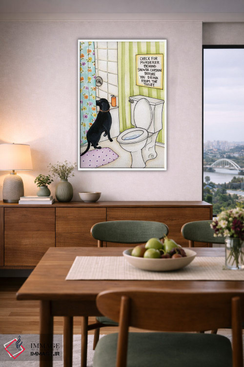 تابلو دکوراتیو دنبال قاتل بگرد اثر جیمی موراث - D6W