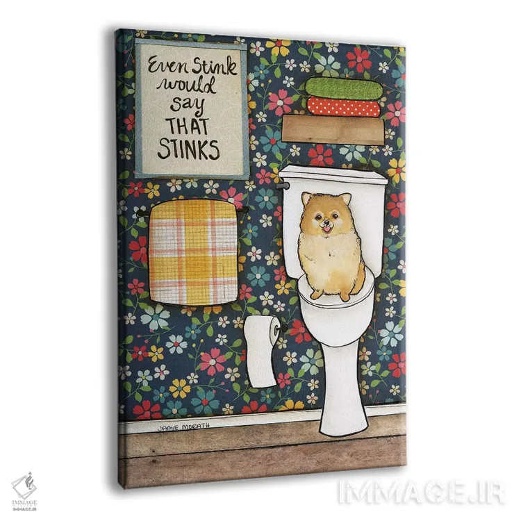 تابلو دکوراتیو خیلی بدبوست اثر جیمی موراث - نمای پرسپکتیو محصول