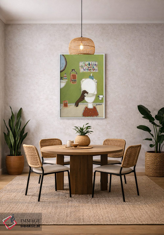 تابلو دکوراتیو راه وینی اثر جیمی موراث - D3W